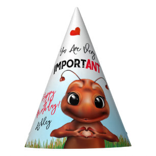 Chapeaux De Fètes Langue des signes de la fourmi
