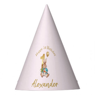 Chapeaux De Fètes Lapin classique Bunny pour un Premier Anniversaire