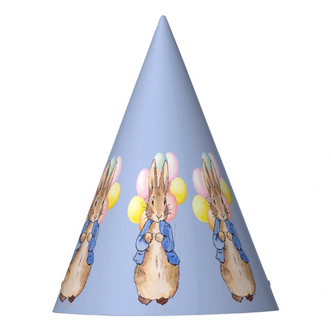 Chapeaux De Fètes Lapin classique en veste bleue (Devant)