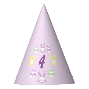 Chapeaux De Fètes Lavande Pâques 4e anniversaire