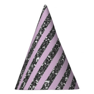 Chapeaux De Fètes Lavender Lilac Purple Silver Parties scintillant S