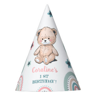 Chapeaux De Fètes Le 1er Casquette de fête d'anniversaire avec un ou
