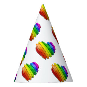 Chapeaux De Fètes Le cœur sculptural tridimensionnel de SlipperyJoe