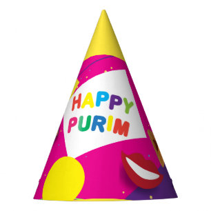 Chapeaux De Fètes Le festival heureux de Purim badine le motif de