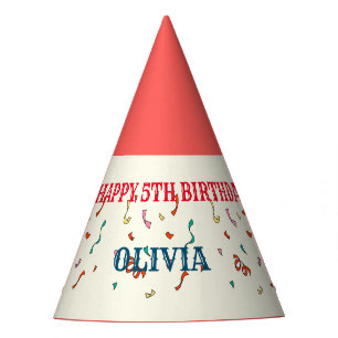 Chapeaux De Fètes LE PLUS GRAND 5E anniversaire Cirque THÈME