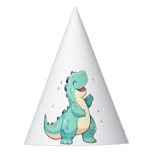 Chapeaux De Fètes Les enfants Dino Mite ! Anniversaire de Cute Dinos