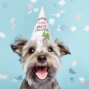 Chapeaux De Fètes Little Girl One Happy Camper First Birthday Party