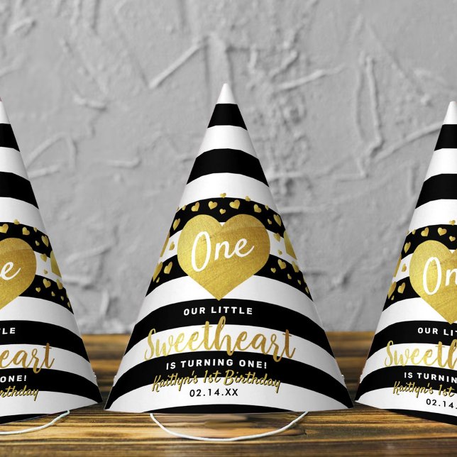 Chapeaux De Fètes Little Sweetheart Valentine's Day Any Age Birthday (Créateur téléchargé)