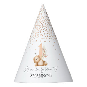 Chapeaux De Fètes L'ours et l'abeille premier anniversaire