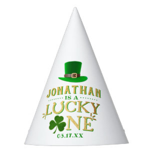 Chapeaux De Fètes Lucky One St. Patrick's Day 1er anniversaire