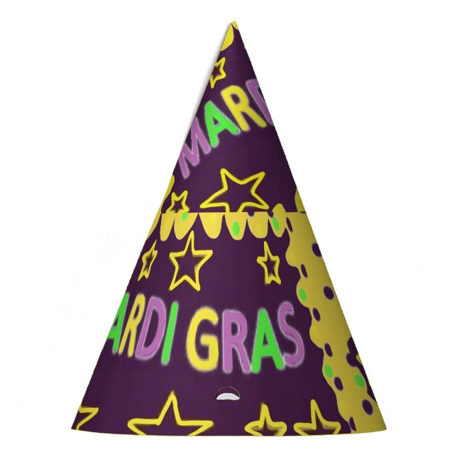 Chapeaux De Fètes Mardi Gras Design (Gauche)