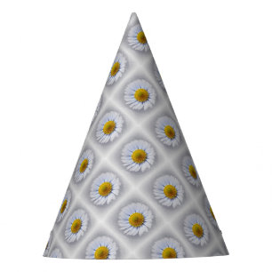 Chapeaux De Fètes marguerite blanche brillante