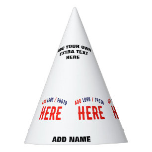 CHAPEAUX DE FÈTES MARQUE BLANCHE MODERNE ET PERSONNALISABLE VÉRIFIÉE