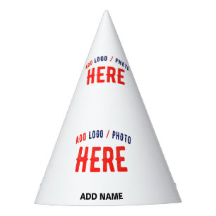 CHAPEAUX DE FÈTES MARQUE BLANCHE MODERNE ET PERSONNALISABLE VÉRIFIÉE