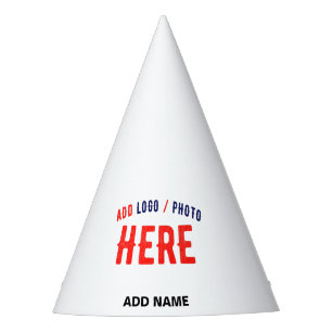 CHAPEAUX DE FÈTES MARQUE BLANCHE MODERNE ET PERSONNALISABLE VÉRIFIÉE