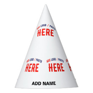 CHAPEAUX DE FÈTES MARQUE BLANCHE MODERNE ET PERSONNALISABLE VÉRIFIÉE