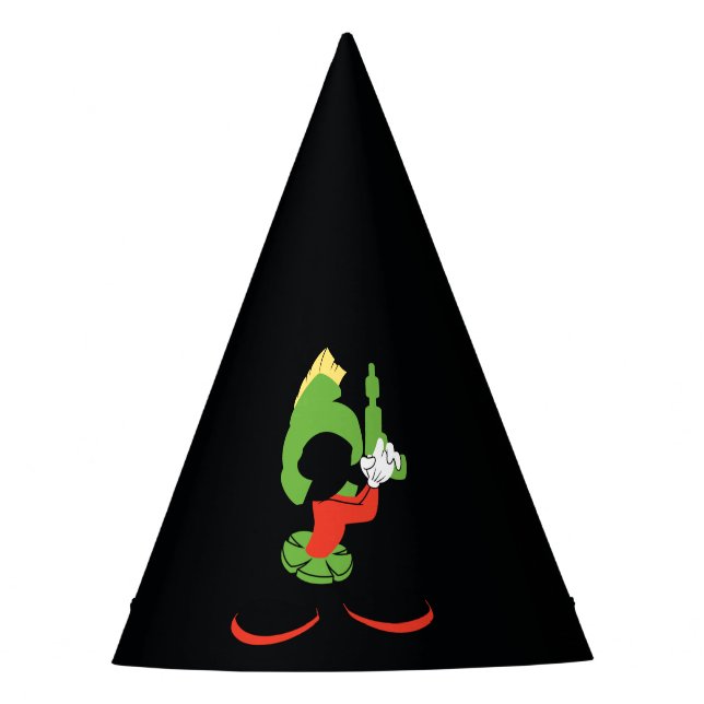 Chapeaux De Fètes MARVIN MARTIAN™ Silhouette avec Raygun (Devant)