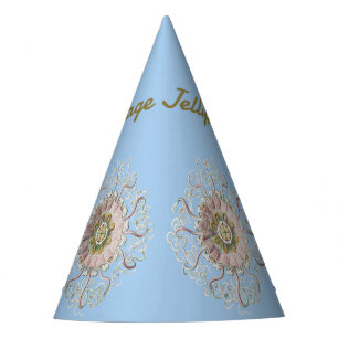 Chapeaux De Fètes Méduse rose nautique d'Ernst Haeckel