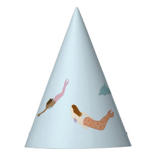 Chapeaux De Fètes Mermaid Anniversaire thème, fête des enfants