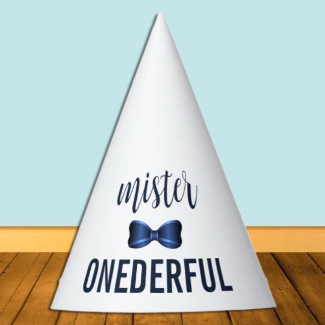 Chapeaux De Fètes Mister Onederful Bow Cravate 1er anniversaire (Créateur téléchargé)