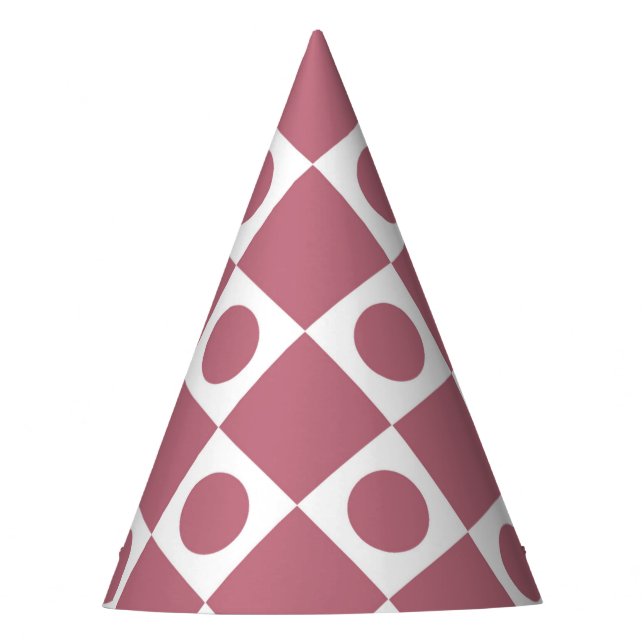 Chapeaux De Fètes Mod Retro 60's Wildberry (Devant)