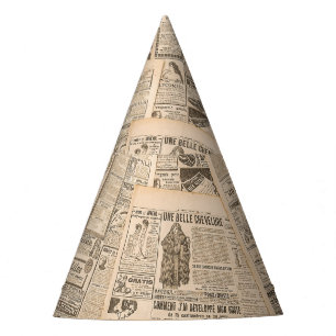 Chapeaux De Fètes Mode antique : Pages publicitaires de journaux