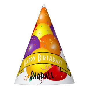 Chapeaux De Fètes Modèle coloré de paquet de ballon de joyeux