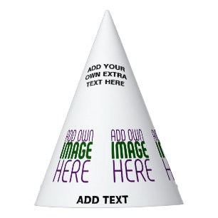 CHAPEAUX DE FÈTES MODÈLE DE TEXTE D'IMAGE BLANCHE SIMPLE MODERNE