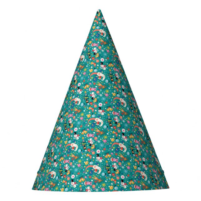 Chapeaux De Fètes Modèle Père Noël et joyeux amis (Devant)