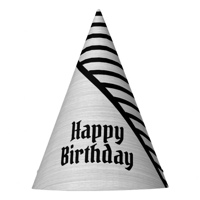 Chapeaux De Fètes Moderne Monogramme Line Art (Devant)