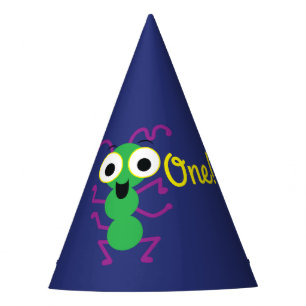 Chapeaux De Fètes Monster Cute Funny 1er anniversaire Thème de fête
