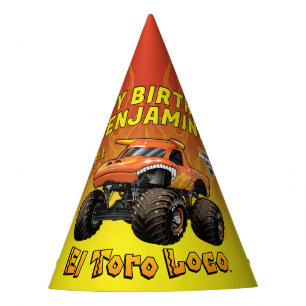 Chapeaux De Fètes Monster Jam - Anniversaire El Toro Loco