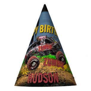 Chapeaux De Fètes Monster Jam - Anniversaire Zombie