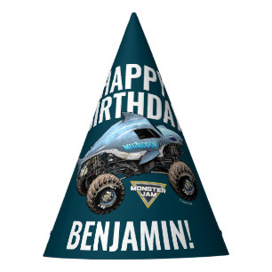 Chapeaux De Fètes Monster Jam Mégalodon Joyeux Anniversaire