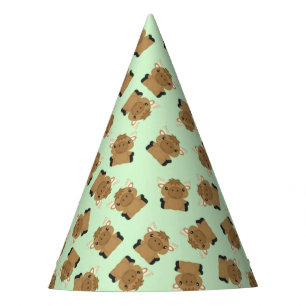 Chapeaux De Fètes Moose Birday Party Green