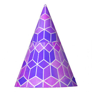 Chapeaux De Fètes Mosaïque d'été : Aquarelle Cube Fusion