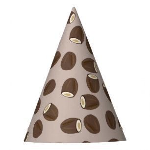Chapeaux De Fètes Motif à la noix de coco
