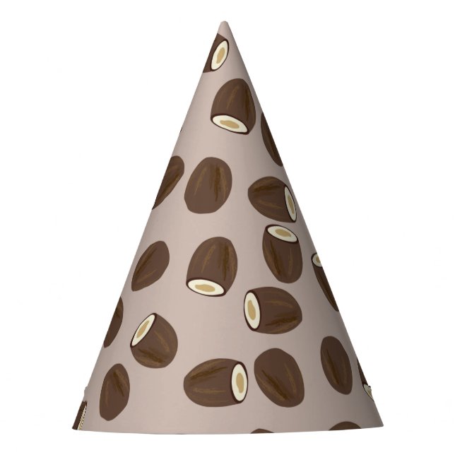 Chapeaux De Fètes Motif à la noix de coco (Devant)