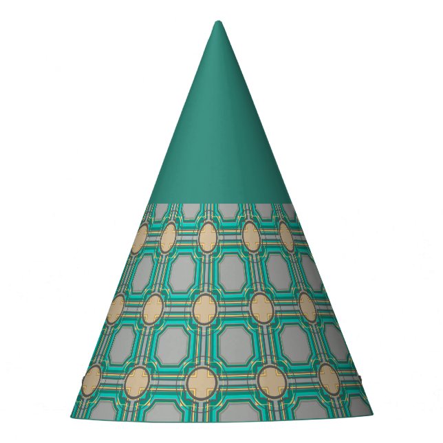 Chapeaux De Fètes motif abstrait (Devant)