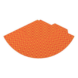 Chapeaux De Fètes Motif arrière - plan orangé et pêche