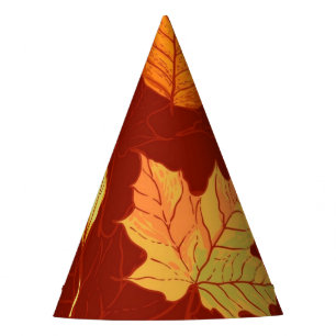 Chapeaux De Fètes Motif automne