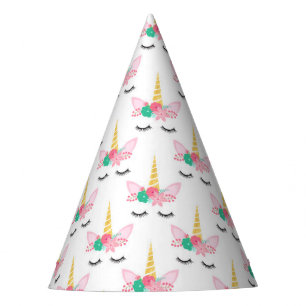 Chapeaux De Fètes Motif coloré mignon de licorne pour la fête