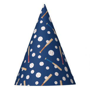 Chapeaux De Fètes Motif de baseball et de bats