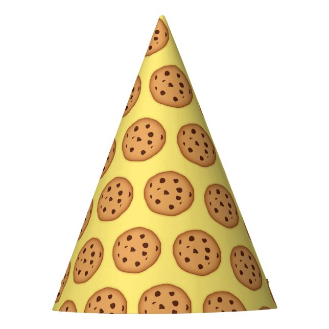 Chapeaux De Fètes Motif de biscuits à chips de chocolat (Devant)