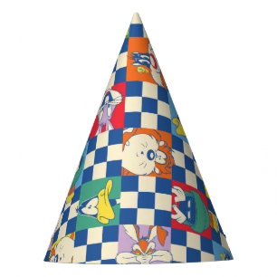 Chapeaux De Fètes Motif de jeton couleur LOONEY TUNES™ Checker