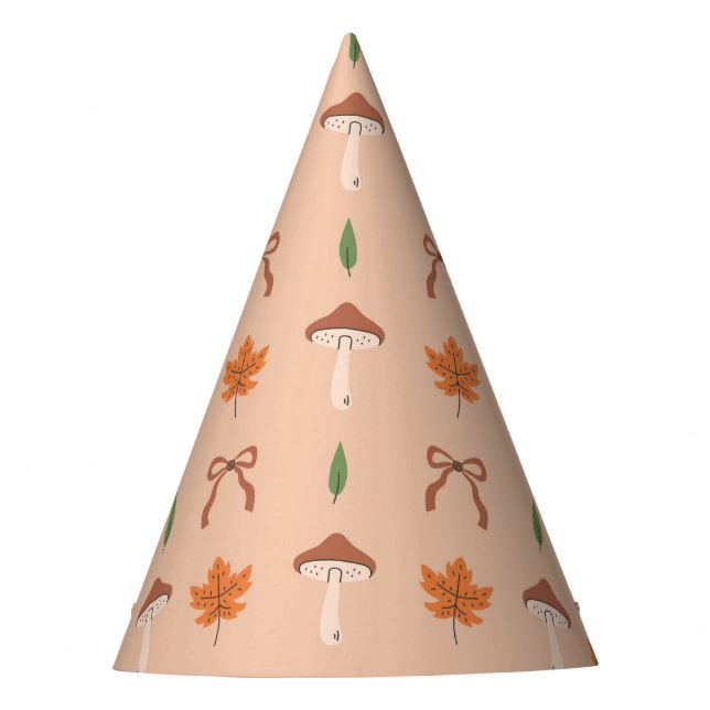 Chapeaux De Fètes Motif de la corbeille d'automne (Devant)