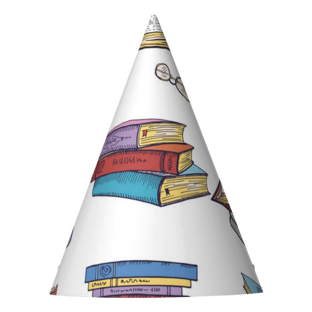 Chapeaux De Fètes Motif de livre (Devant)