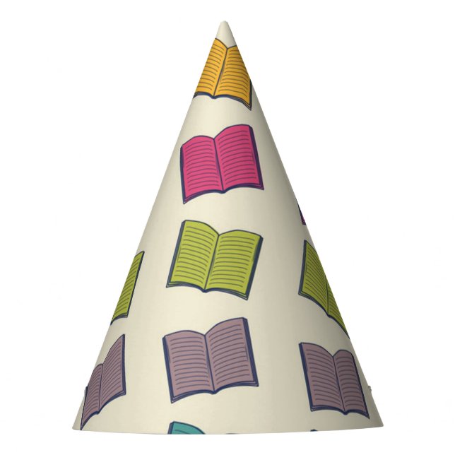 Chapeaux De Fètes Motif de livre (Devant)