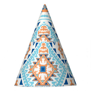 Chapeaux De Fètes Motif de l'ornement de la tribu indienne