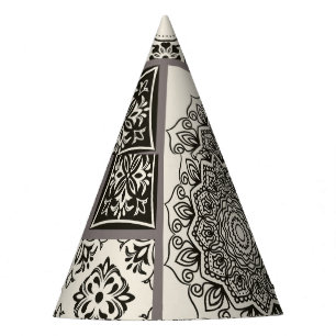 Chapeaux De Fètes Motif de tuile islamique Majolica